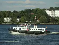LOTSE 2  am 1.10.2013 auf der Elbe Höhe Finkenwerder /
Lotsenversetzboot / BRZ 93 / Lüa 23, B 6,2m, Tg 1,9m / 13 kn / 1997 bei Grube, Oortkaten bei Hamburg / Heimathafen: Hamburg /
