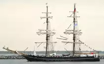 09.08.14 / die Roald Amundsen beim Auslaufen aus Warnemünde