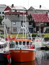 Die Stig-Rune am 21.07.2014 im Hafen von Honningsvag.