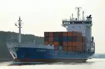 Die Elisabeth IMO-Nummer:9219862 Flagge:Niederlande Länge:119.0m Breite:20.0m Baujahr:2000 Bauwerft:Sietas,Hamburg Deutschland passiert Sehestedt im Nord-Ostsee-Kanal am 28.09.14