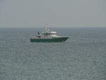 Zollschiff  Usedom  am 30.12.2007 zwischen Mukran und Binz.