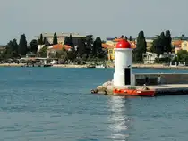 Leuchtturm bei der Hafeneinfahrt von ZADAR;130420