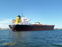 SEATROUT (IMO 9352303) am 25.6.2014, Kieler Förde, auf Reede vor der Lindenau Werft /
Doppelhüllen Chemikalien/Produktentanker / BRZ 26548 / Lüa 188,33 m, B 32,2 m, Tg 11 m / 1 Diesel, MAN 8L58/64, 11.200 kW, 15232 PS, 16.5 kn / 2006 bei Lindenau Werft, Kiel / Eigner : TMS  SEATROUT  GmbH & Co. KG , Bremen / Manager : German Tanker Shipping, Bremen  / Flagge: Deutschland, Heimathafen: Bremen /
