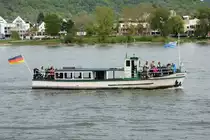 Personenfähre  Brisiacum  zwischen Bad Breisig und Bad Hönningen - 02.05.2015