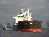 TATE J (IMO 9482770) am 11.3.2016, Hamburg auslaufend, Elbe Höhe Altona /
Massengutfrachter (Bulker) / BRZ 23.456  / Lüa 180 m, B 30 m, Tg 9,9 m / 1 Diesel, MAN B&W, 8.016 kW (10.899 PS, 10.750 BHP /gebaut 2012 in Süd Korea / Flagge: Marschall Inseln, Heimathafen: Majuro / 
