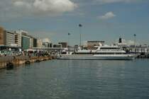 M/S  Napoli Jet  an der Mole Beverello in Napoli; 09.03.2008