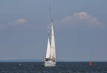Die  Wappen von Ueckermünde  auf dem Stettiner Haff. - 25.05.2016