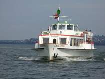 BSG - MS Chasseral unterwegs auf dem Bielersee am 10.09.2007