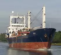 ECE  G. ex SWALLOW -IMO=8404460 am 01-10-2016 in Kl.Königsförde am NOK
1985 in Holland gebaut 4950 To.