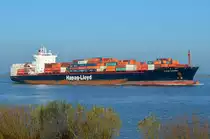 DUBLIN  EXPRESS , Containerschiff , IMO 9232577 , Baujahr 2002 , 4115 TEU , 281 x 32.20 m , 11.11.2016 Grünendeich