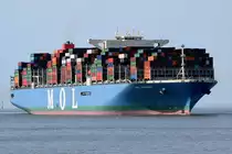 MOL TRIUMPH , Containerschiff , IMO 9769271 , Baujahr 2017 , 20170 TEU , 400 x 59m , 15.05.2017  Cuxhaven