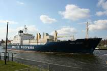 Baltic Melody (Klasse RMRS, IMO 7710915) l�uft unter Liberianischer Flagge mit Heimathafen Monrovia.
Baujahr 1980 in Belgien am 19.5.2008 in Rendsburg.
