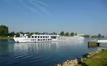 KFGS  Rembrant van Rijn , am Anleger in Breisach am Rhein, Aug.2017