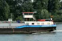 Heck vom TMS Imperial Gas 87 (02331363) am 05.07.2017 bei Rees auf Rhein-Bergfahrt.