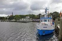 Fahrgastschiff MÖWE (ENI 05114120) am 07.09.2017 im Hafen von Flensburg