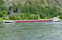 GMS  Watum  querab der Brückenpfeiler (Eisenbahnbrücke von Remagen), rechtsrheinisch  bei Remagen - 22.08.2017