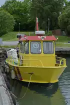 Das Rettungsboot AVINOR in der Bucht Sømmevågen. (Sola, Juni 2017)