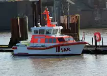 SARS, Gillis Gullbransson,  Seenotretter.  An der Schleuse in Brunsb�ttel am 01.10.17.