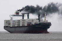 HAMMONIA HUSUM , Containerschiff , IMO 9326835 , Baujahr 2006 , 210 × 30m , 2556 TEU , 24.12.2017 Cuxhaven