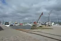 Der Yachthafen von Aalborg Anfang Juni 2018.