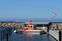 Die Seenotrettungsstation in Glowe hat mit KURT HOFFMANN einen neuen Liegeplatz erhalten, Grund hierfür ist die Erweiterung des Hafens. - 04.07.2018
 