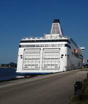 MS Romantika in Riga im Juli 18