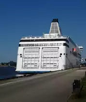 MS Romantika in Riga im Juli 18