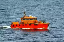 Das 18m lange Lostenboot ATHO-24 am 20.05.18 vor tallinn