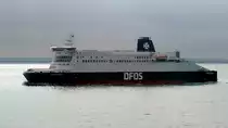 Fähre  Dover Seaways  der DFDS in Dunkerque, 11.9.16