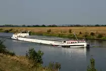 GMS Catharina (04400550 , 80 x 8,2m) am 23.08.2018 im Elbe-Seitenkanal zw. Artlenburg und Scharnebeck zu Berg in Fahrt.
