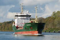 STOC MACIA - IMO= 9390305 -Bj.=2007 - 4634 To. -am 20.10.2018 in Kl.Königsförde/NOK