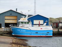 FALIK L. - GR 15-85 / Aus Uummannaq auf Grönland- An der Werft in Hvide-Sande /DK am 27.09.2018