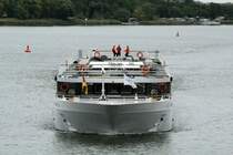 KFGS Elbe Princesse (01840744 , 95 x 10,50m) am 13.09.2018 im Plauer See mit Fahrtrichtung Elbe-Havelkanal / Wendsee in Fahrt.