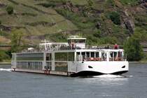 KFGS Viking Eistla.Europa Nr.:07001987 am 28.04.2018 Rhein km 451 bei Oberwesel.