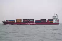 CONTAINERSHIPS VII , Feederschiff , IMO 9336244 , Baujahr 2006 , 155.15 × 21.75m , 850 TEU , Cuxhaven 09.11.2018