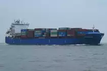 DELPHIS BOTHNIA , Feederschiff , IMO  9763710 , 1924 TEU , Baujahr 2016 , 177.56 × 30.55m . 09.11.2018  Cuxhaven