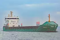 FEMBRIA (IMO: 9350771, MMSI: 235012220) am Nachmittag des 25.11.2018 in der Ostsee vor Lübeck-Travemünde 