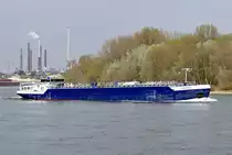 TMS  TAMARIVA  auf dem Rhein in Wesseling - 06.04.2019