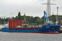  SONORO (IMO: 9199397) am 06.07.2019 im Hafen von Lübeck 
