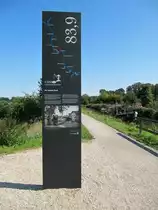 Km 83,9 des Ludwig-Donau-Main-Kanales bei Schwarzenbach am 11.09.2019. Dieses auch Ludwigskanal genannte Bauwerk überquert die Europäische Hauptwasserscheide und ist der Vorläufer des heutigen Main-Donau-Kanales.