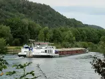 GMS Danube-1 (04603770 , 85 x 8,20m) am 12.09.2019 im Main-Donau-Kanal auf Höhe der WSV Revierzentrale Gösselthal auf Bergfahrt.