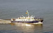 Das 17m lange Zollboot Wesermünde am 22.06.19 in Bremerhaven