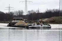 GMS Angüra (ENI:04019850) L.80m B.8,20m T.1120 Baujahr.1955 am 12.03.2019 auf dem DEK bei Datteln zu Berg.