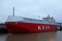 Autotransporter  EMS HIGHWAY  in Emden 17.10.2019