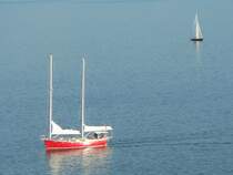Abendstimmung auf dem Bodensee, August 2005