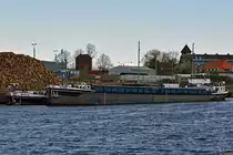 GMS  Zander  am 19.04.2020 im Wallhafen Lübeck