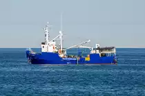 Vorbereitung zum Tauchgang auf der Baltic Taucher II (IMO 9096387) vor Sassnitz. - 19.04.2020
