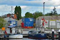 TRA 1  Pirat  und TRA 44  Robbe I  am 14.05.2020 in Lübeck-Travemünde