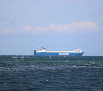 Die Finnlines Fähre Finnsky am Mittag des 16.05.2020 auf der Ostsee vor Warnemünde.