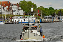 TRA 24  Petra  am 16.05.2020 im Hafen von Lübeck-Travemünde